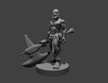 Halfling Barbarian 4 - 28mm Scale Miniature