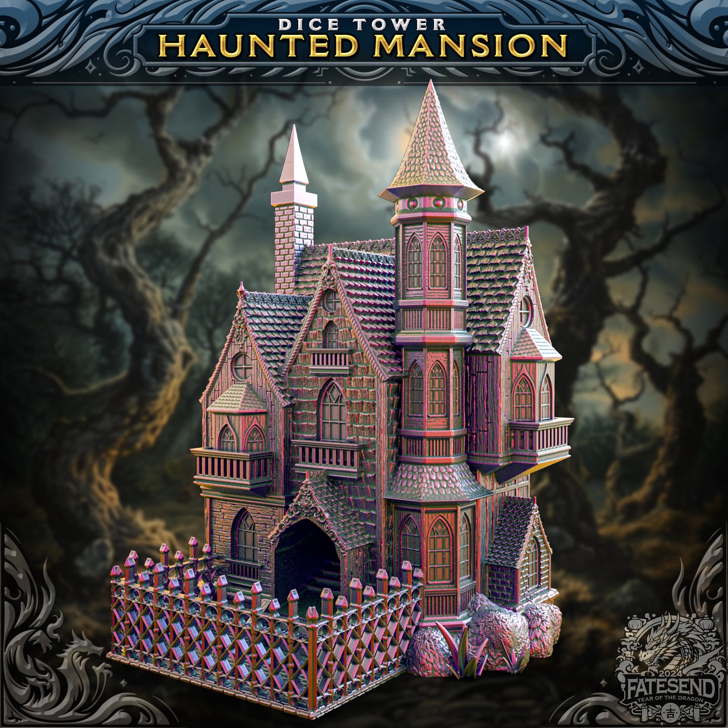 Haunted Mansion Dice Tower