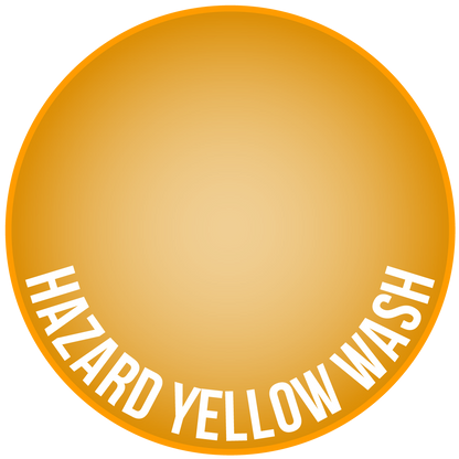 Hazard Yellow Wash - Two Thin Coats Paint