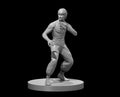 Human Male Monk 2 - 28mm Scale Miniature