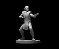 Human Male Monk 6 - 28mm Scale Miniature