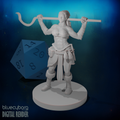 Human Female Druid 2 28mm Scale Miniature