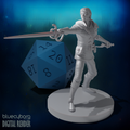 Human Male Swashbuckler 28mm Scale Miniature