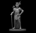 Human Male Voodoo Necromancer 28mm Scale Miniature