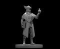 Human Male Artificer Alchemist 2 - 28mm Scale Miniature