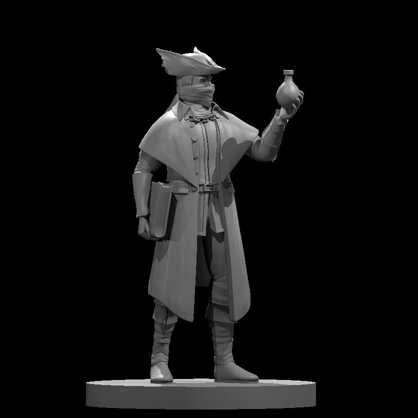 Human Male Artificer Alchemist 2 - 28mm Scale Miniature