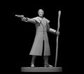 Human Male Gunslinger Wizard - 28mm Scale Miniature