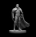 Human Male Paladin - 28mm Scale Miniature