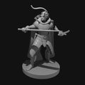 Human Male Two Sword Ranger - 28mm Scale Miniature