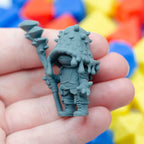 Inky Cap Mushroomfolk by Found Family Adventurecrafts — example miniature; supplied unpainted