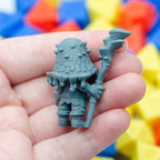 Inky Cap Mushroomfolk by Found Family Adventurecrafts — example miniature; supplied unpainted