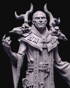 Kalal, Highpriest of Arzan - NPC -  32mm / 75mm Scale Miniature