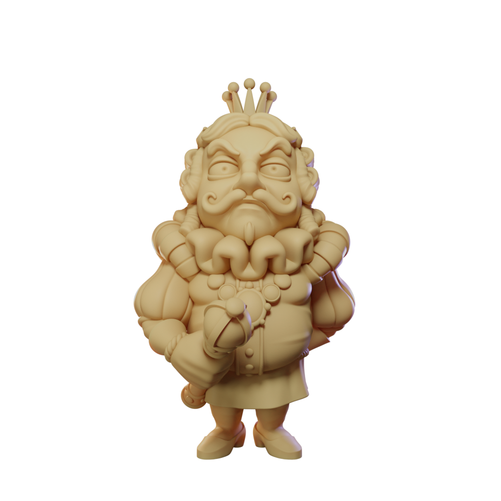 Stone King's Kings & Queens! Oversized Miniatures