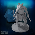 Kitsune Samurai 28mm Scale Miniature
