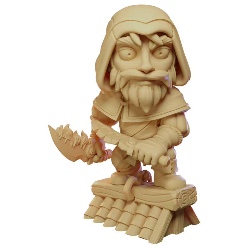 Liaram Shadow Assasin Oversized Miniature