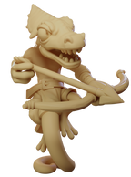 Stone King's Deep In The Jungle Lizard Folk Oversized Resin Miniatures