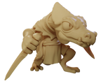 Stone King's Deep In The Jungle Lizard Folk Oversized Resin Miniatures