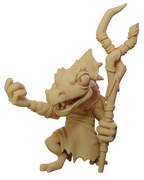 Stone King's Deep In The Jungle Lizard Folk Oversized Resin Miniatures