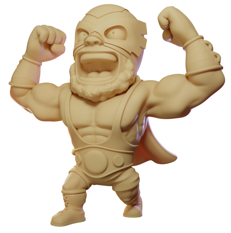 Luchador Oversized Miniature