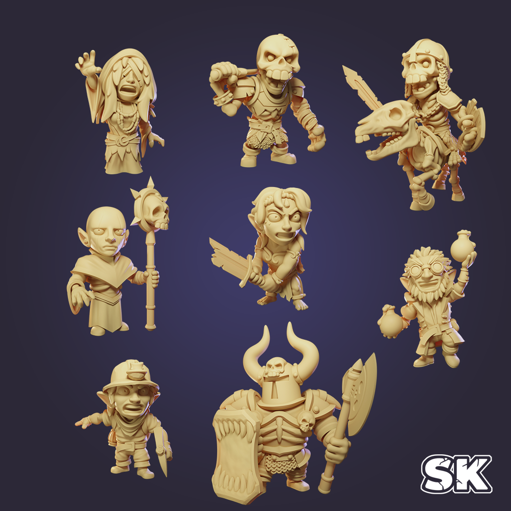 Stone King's Kings & Arcadian HQ - Special Characters II