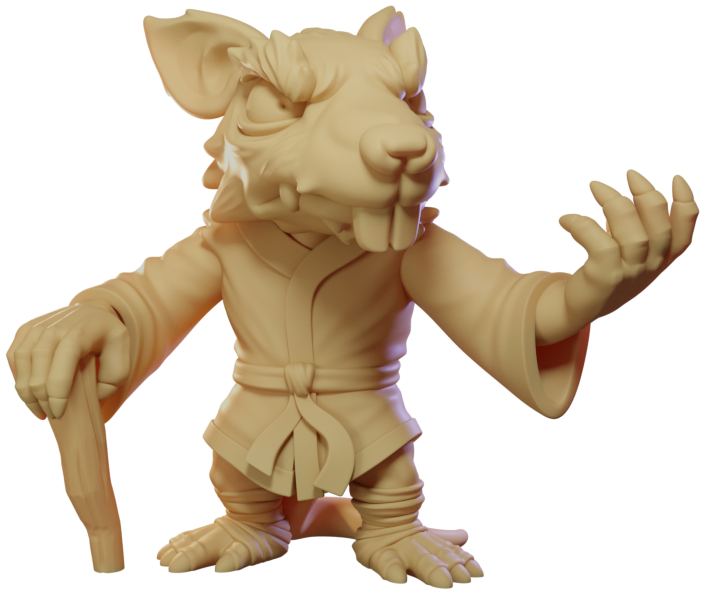 Stone King's Sewer Tortle Gang Oversized Miniatures