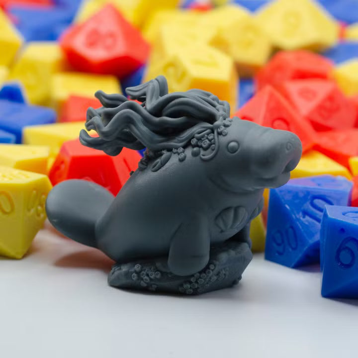 Mermanatee by Found Family Adventurecrafts — example miniature; supplied unpainted