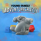 Mermanatee by Found Family Adventurecrafts — grey sculpt render