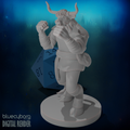 Minotaur Monk 28mm Scale Miniature
