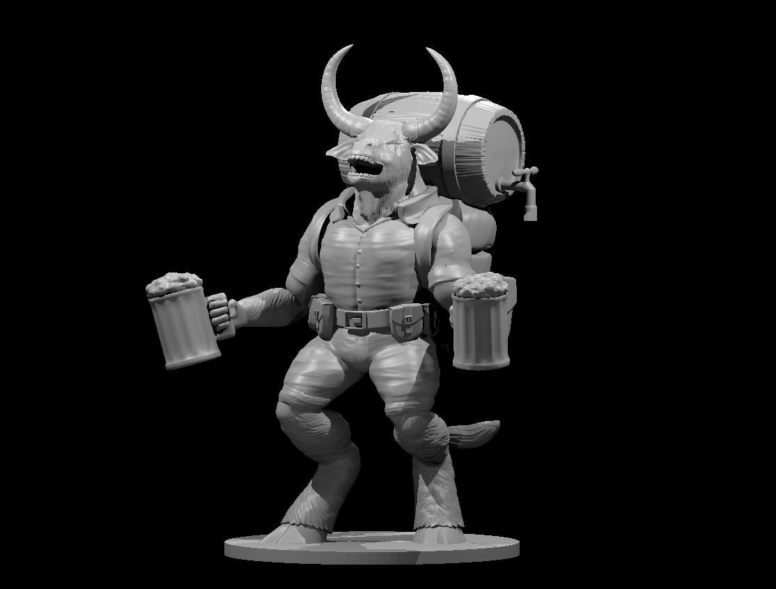 Minotaur Brewmaster miniature