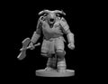 Minotaur Fighter - 28mm Scale Miniature