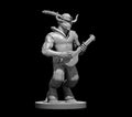 Minotaur Male Bard - 28mm Scale Miniature