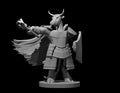 Minotaur Male Cleric - 28mm Scale Miniature