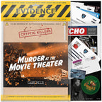 Murder at the Movie Theater - Cryptic Killers - Unsolved Murder Mystery Case File Game