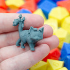 Mushroom Cat Familiar by Found Family Adventurecrafts — example miniature; supplied unpainted