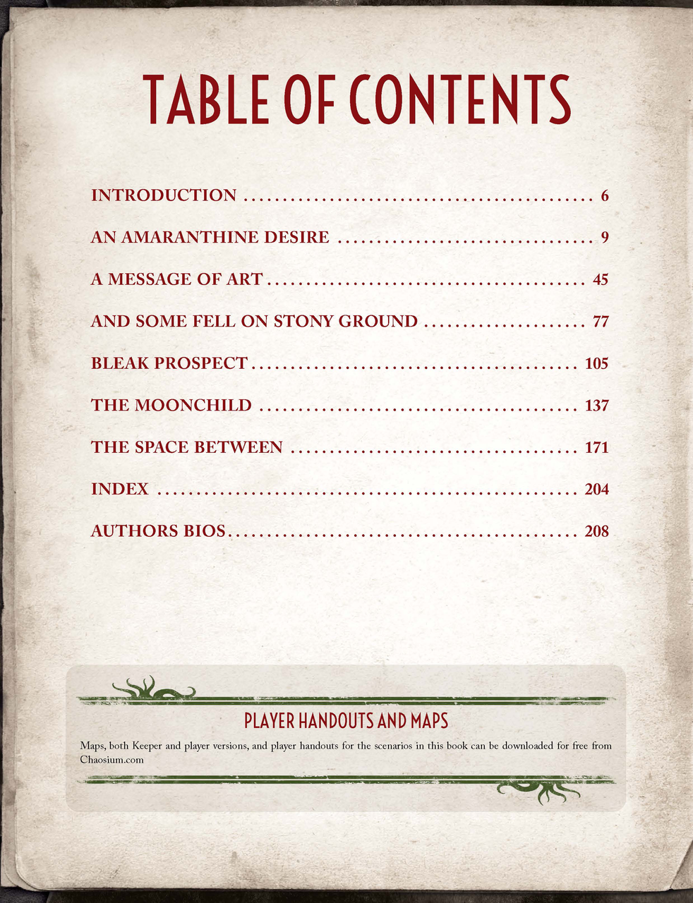 Call of Cthulhu - 7e Nameless Horrors Hardcover