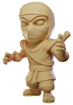 Stone King's Retro Arcade Ninjas Oversized Resin Miniatures