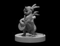 Opossum Bard - 28mm Scale Miniature