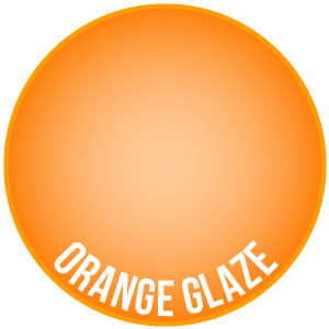 Orange Glaze - Two Thin Coats Paint