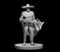 Orc Male Ranger w crossbow - Mexican Theme - 28mm Scale Miniature