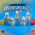 Peanut Pups - Pointy Ear Dog in Fantasy Costumes - Whimsical Canine Miniatures