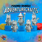 Peanut Pups - Pointy Ear Dog in Fantasy Costumes - Whimsical Canine Miniatures