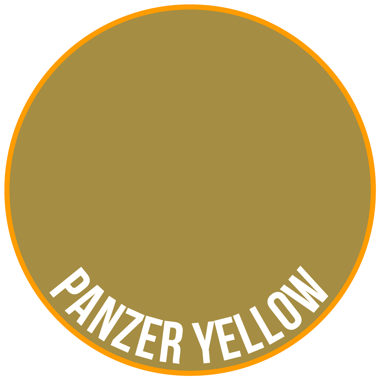 Panzer Yellow - Two Thin Coats Paint