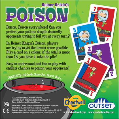 Poison - Potion perfecting card game