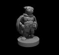 Pug Folk Adventurer - 28mm Scale Miniature
