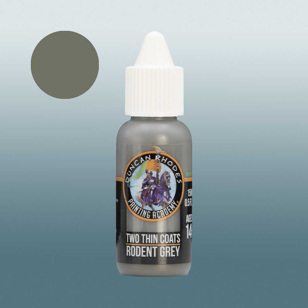 Rot Gray Rodent Grey - Two Thin Coats Paint from Duncan Rhodes Painting Academy ...