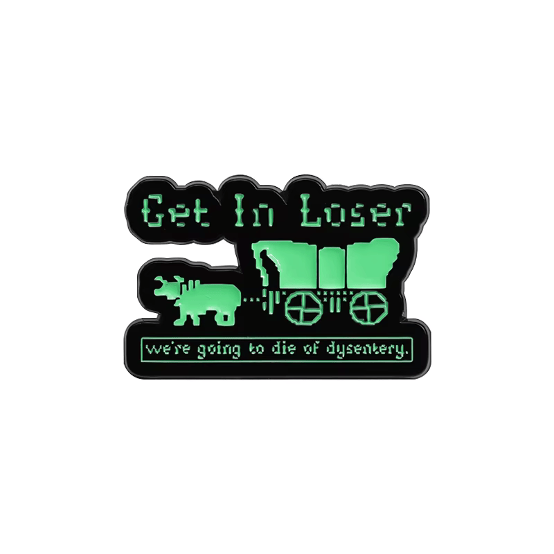 The Oregon Trail Enamel Pin Badge