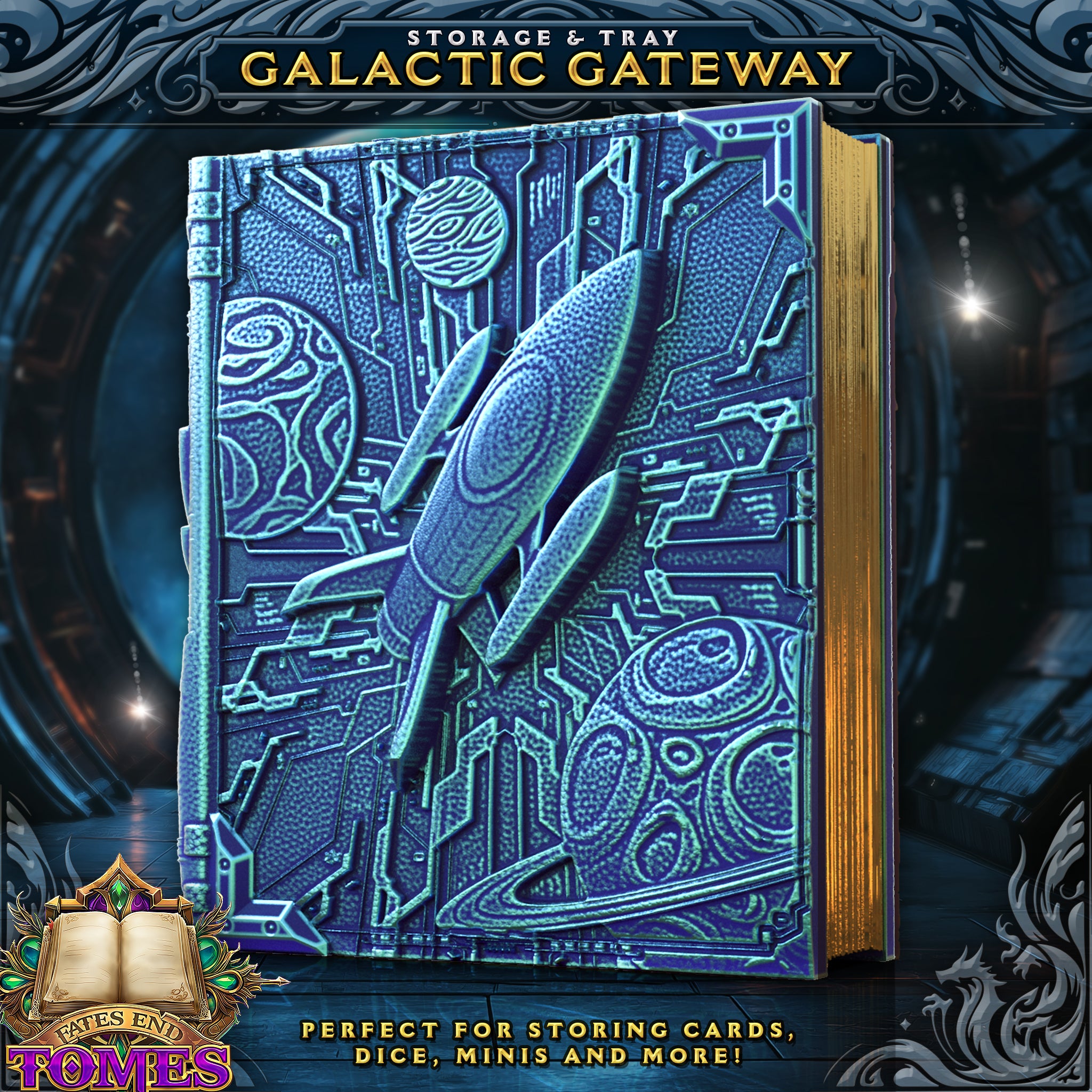 Galactic Gateway Tome - Storage / Roll Tray / Dice Tower