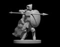 Satyr Hoplite Female 28mm Scale Miniature
