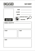 Unleashed - a solo/multi-player TTRPG