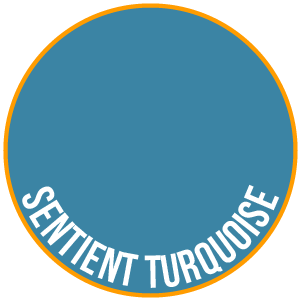 Sentient Turquoise - Two Thin Coats Paint